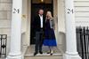 Bay Downing and Jessica Hardman at their new offices in London