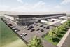 LIS Logistics distribution centre under development in Almere (image: Garbe)