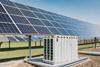Generated image of a solar and battery project
