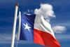 Texas flag sky