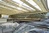 the new canopy over the entrance to forum des halles