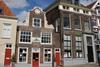 Distinctive Dutch houses in Zwolle.