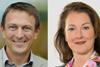 Sven Bienert (l) and Bettina Breitenender have been proposed as supervisory board members at Immofinanz.