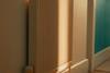 A wall-mounted radiator