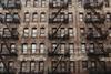 NYC apartment block