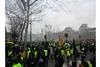 Yellow vest protesters in France