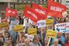 Housing protest in Berlin