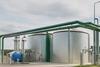 Generated image of a biomethane production facility