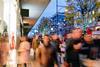 Shoppers on Oxford Street