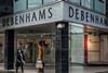 flagship Debenhams store in London