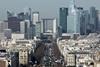 Central Paris, towards La Defense
