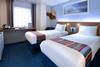 a new-look Travelodge bedroom