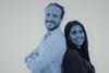 Christophe Garnier and Ginger Dhaliwal of Upflex