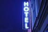 hotel sign