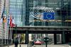 Exterior view of the European Parliament in Brussels