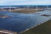 The photovoltaic farm