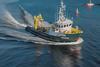 Generated image of a fishing support vessel