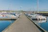 Generated image of a marina
