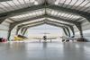 Plane hangar