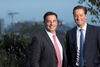 Arrow's managing partner Martyn McCarthy and Europea partner Christian Bearman