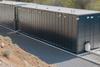 Generated image of a utility scale battery energy storage project