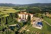 castello di casole home aerial tiny