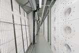 Meta data centre showing temperatue and humidity control technology