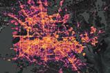 City heat map