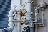 Water, Pipes, Pressure guage
