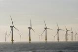 Generated image of an offshore wind farm