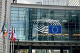 Exterior view of the European Parliament in Brussels