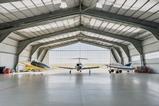 Plane hangar