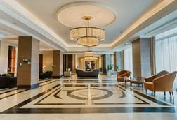 Generated image of hotel lobby