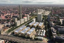 The Porta Romana masterplan in Milan, the location for the first social-housing pilot project by Coima