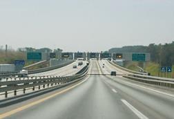 Toll road, express lanes