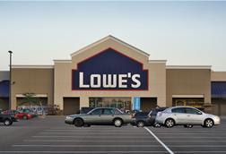 Lowe's store entrance