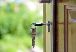 front door, key, housing, residential