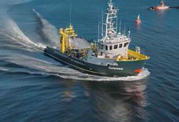 Generated image of a fishing support vessel