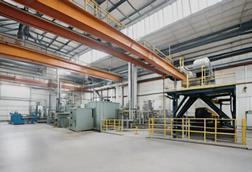 Industrial manufacturing facility