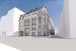 CGI of the redeveloped 65 Fleet Street