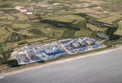Sizewell C CGI aerial overview