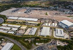 Onwards and upwards - Chancerygate has acquired the World Freight Terminal at Manchester Airport (assets outlined in yellow)