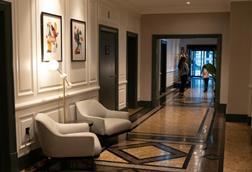 Hotel lobby