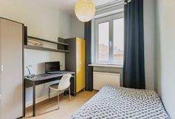 AI generated image of student accommodation