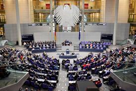 Plenary business in the German Bundestag