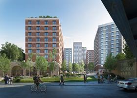 CGI of the proposed development in Glasgow