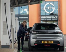 Electric forecourt in Braintree, Essex