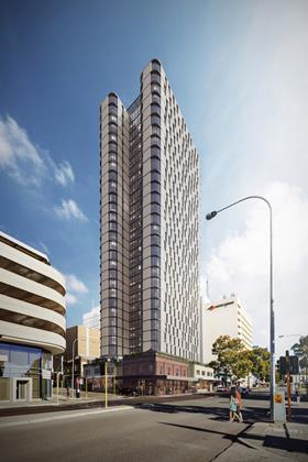 Student housing development in Perth owned by MaxCap and Australian Unity