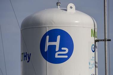 Hydrogen station in Saint Herblain, France