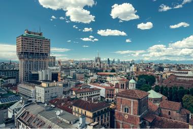 Hines has purchased the Torre Velasca tower in Milan for its first European value-add fund